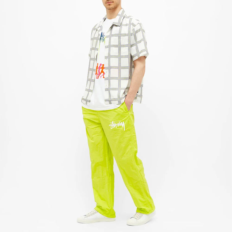Stussy x Nike Beach Pants 'Light Yellow' CT4316-308