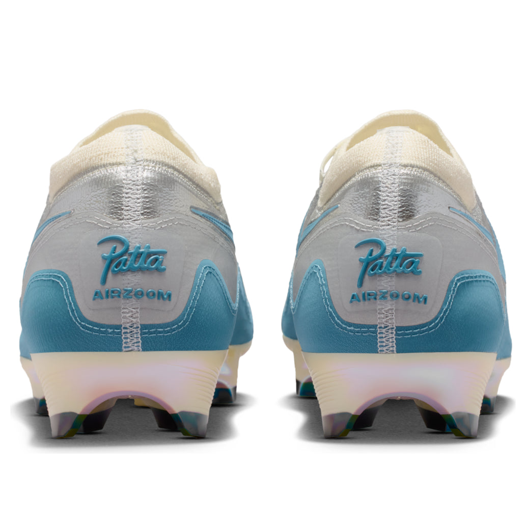 Nike x Patta Mercurial Zoom Vapor 16 Elite FG SE 'Noise Aqua Metallic Silver' IQ3365-002