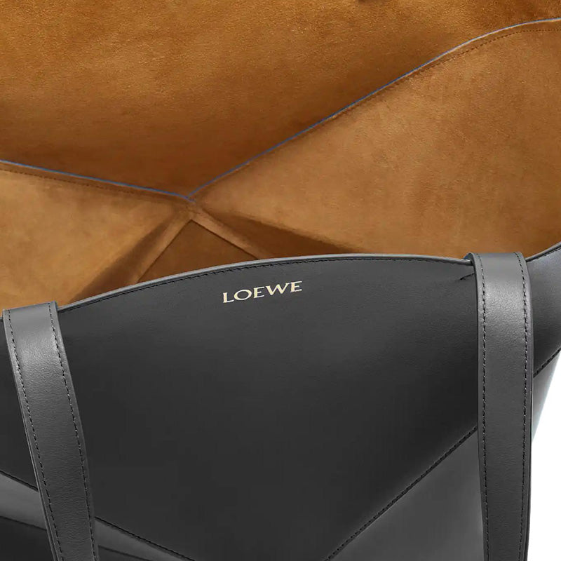 (WMNS) Loewe XL Puzzle Fold Tote 'Black' B933Q18X01-1100
