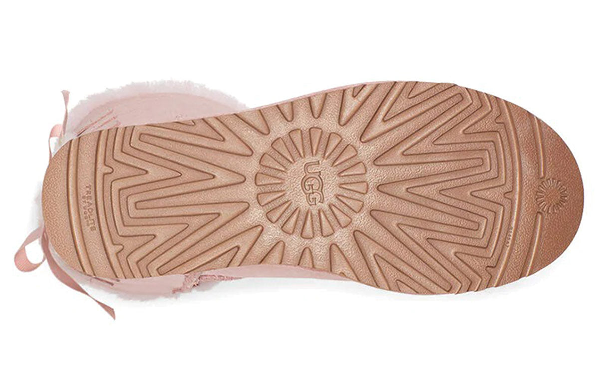 (WMNS) UGG Short Bow Stiefel Snow Boots crystal Pink 1110706-PCRY
