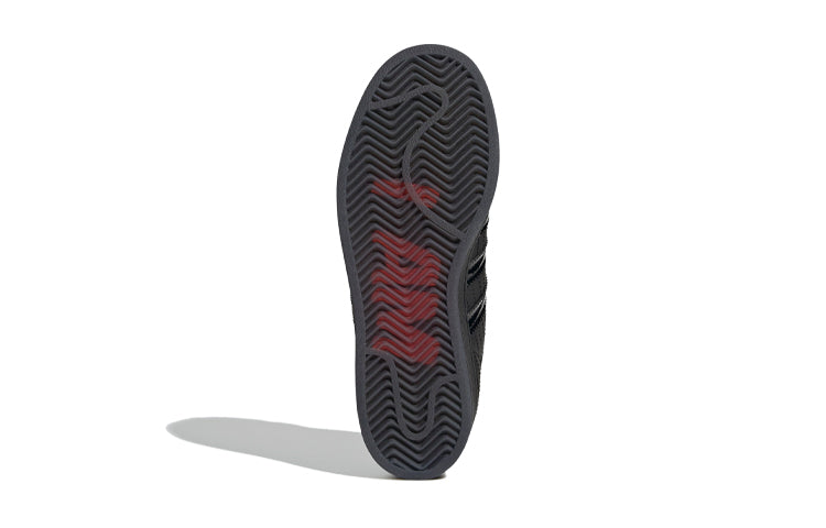 (GS) adidas x Star War Superstar J 'Black Red' FY0130