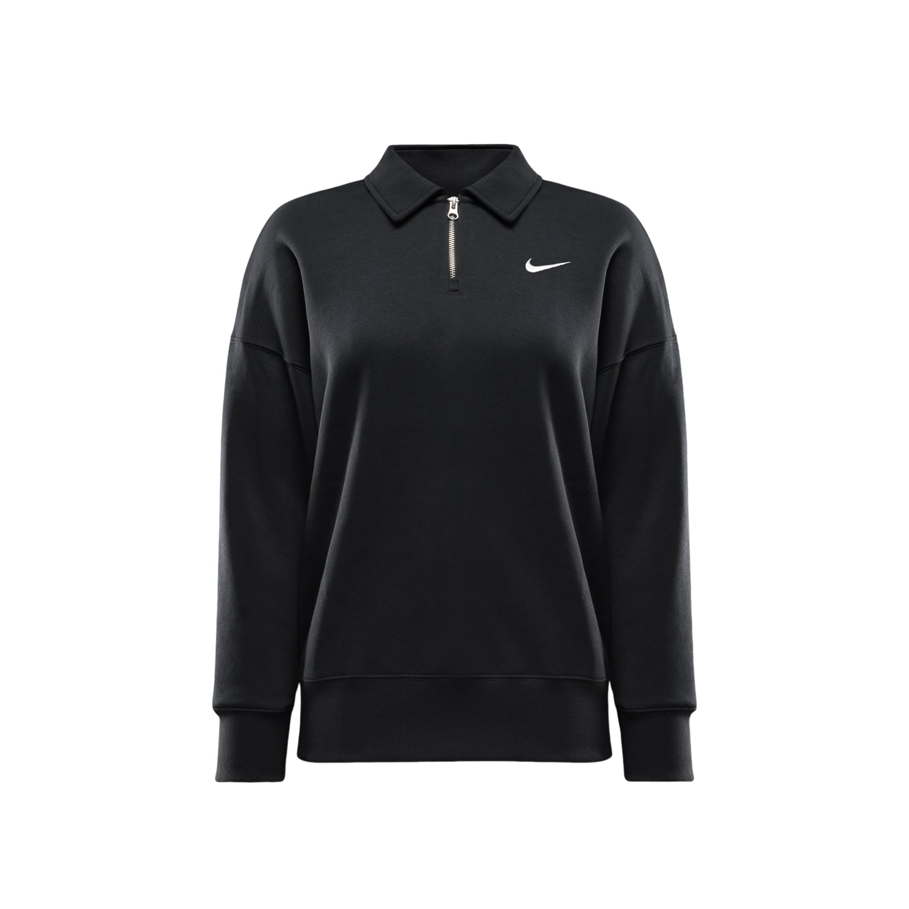 (WMNS) Nike Sportswear Phoenix Fleece T-Shirt 'Black' FZ3208-010
