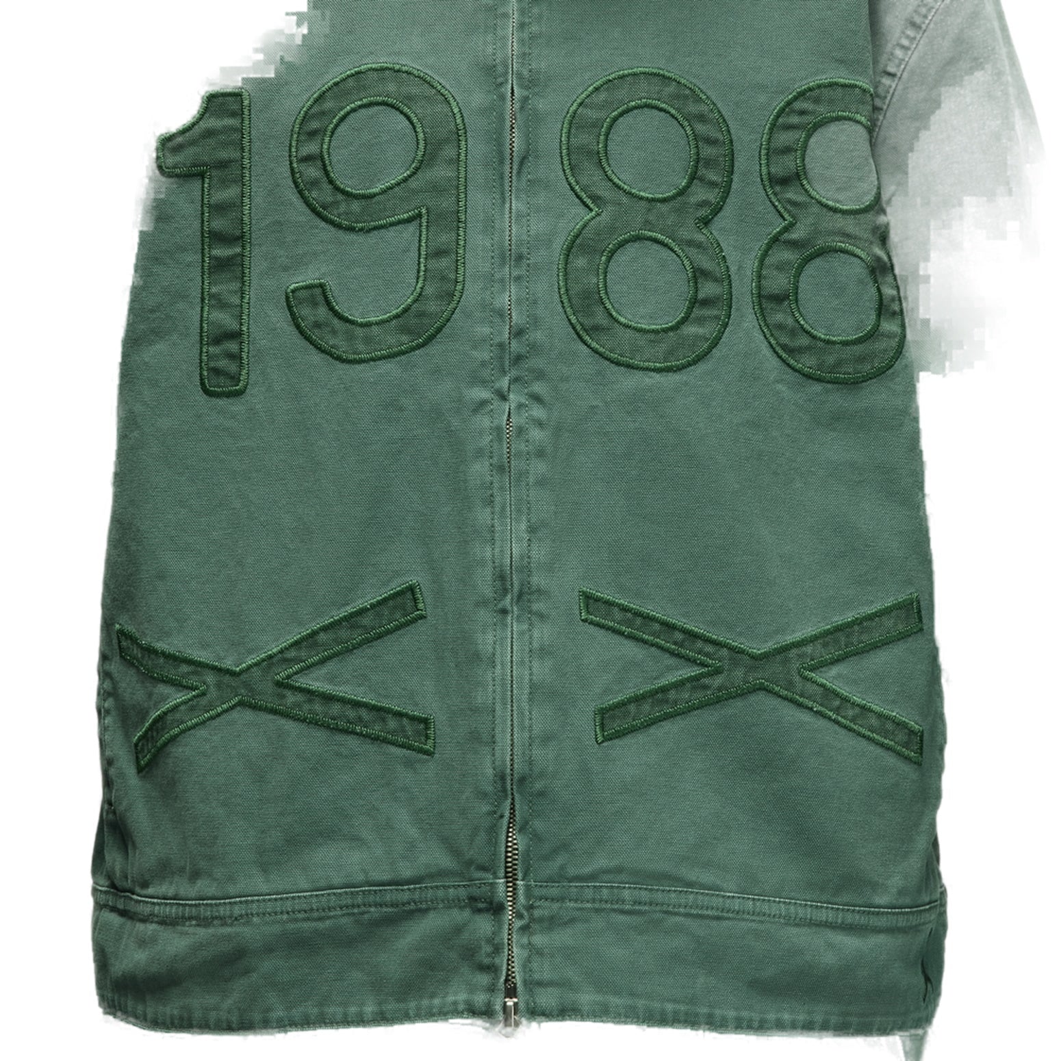 Air Jordan x Nina Chanel Abney Canvas Jacket 'Green' FZ7528-398