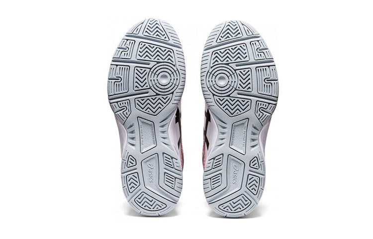 (GS) ASICS Gel Tactic Sport Shoes White/Red 1074A014-102