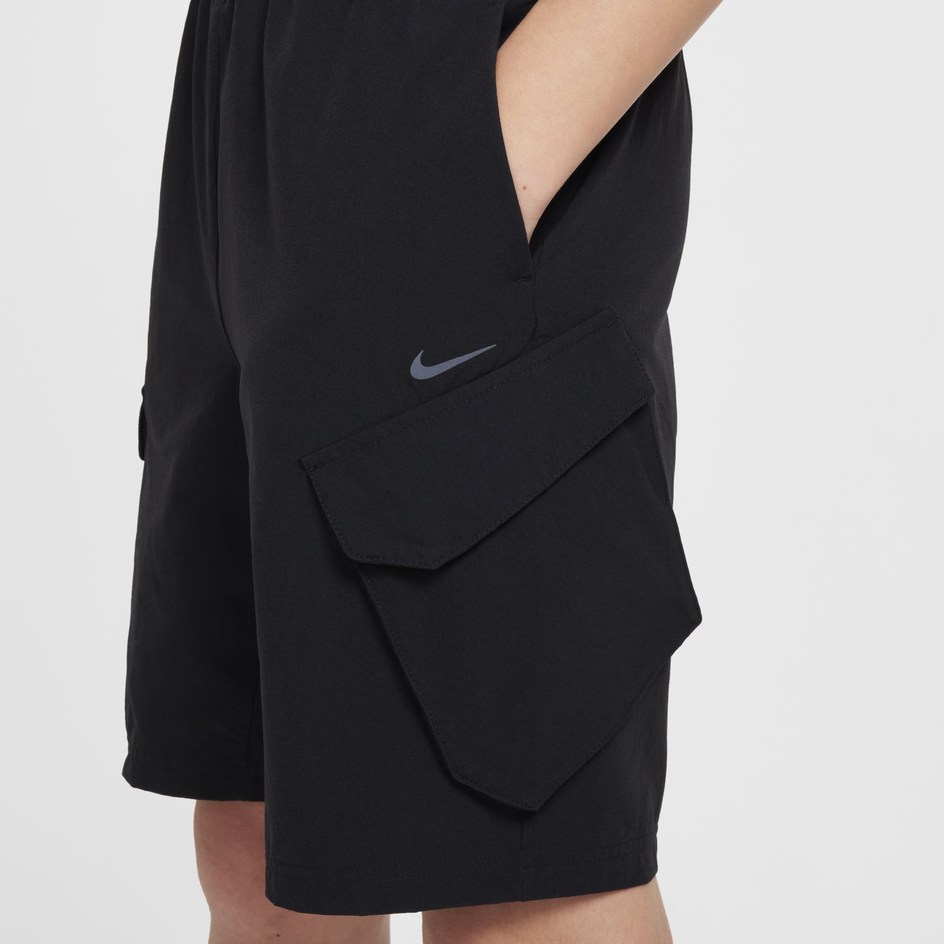 (GS) Nike Sportswear City Utility Cargo Shorts 'Black' FZ4903-010