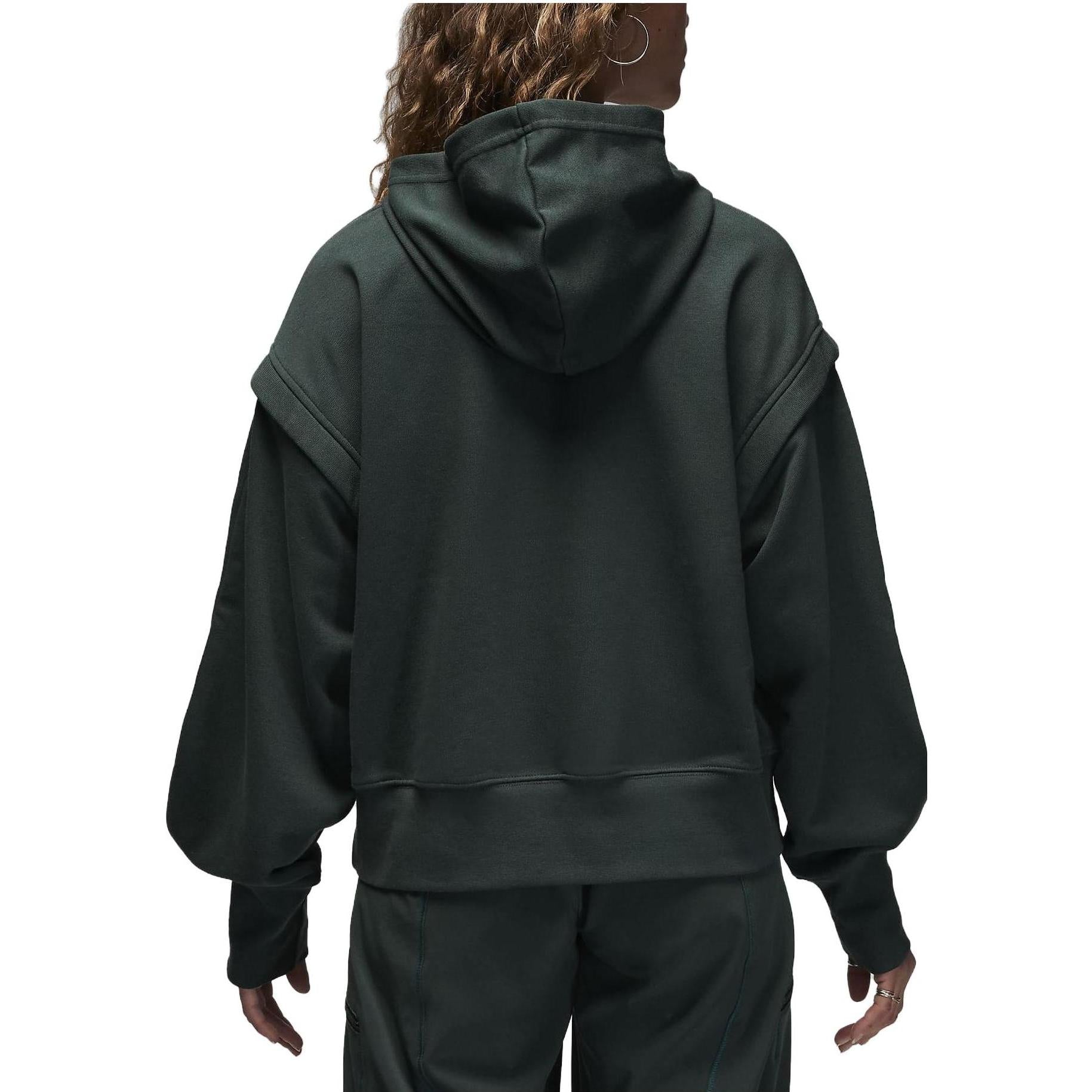 (WMNS) Air Jordan Sport Fleece Hoodie 'Midnight Green' FB4609-316