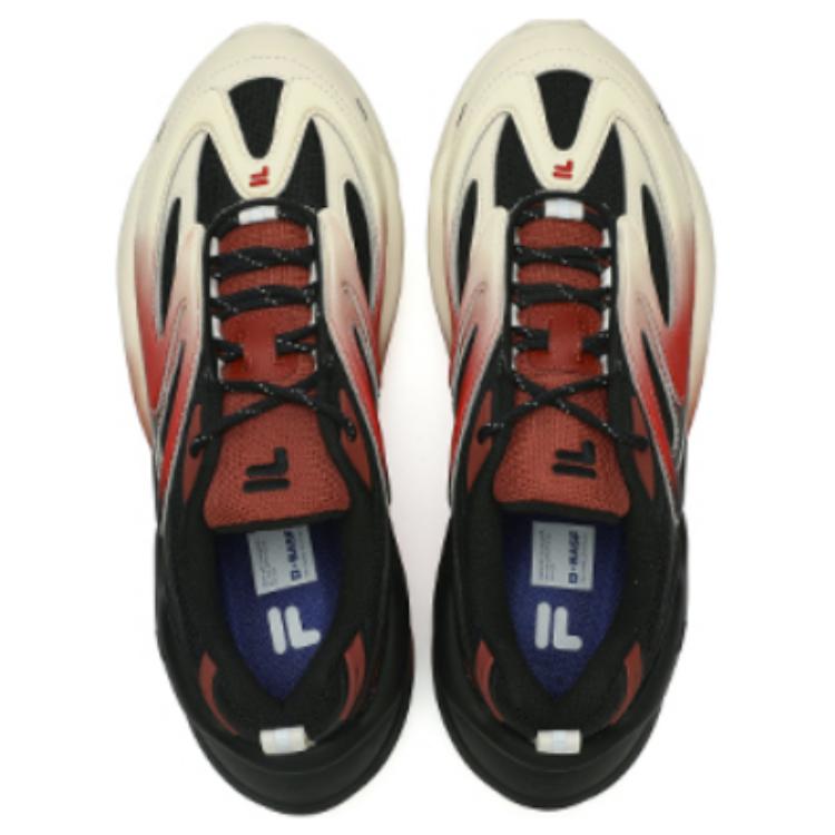 FILA FUSION Fashion Daddy Shoes 'Beige Black Red' T12M341115FPB