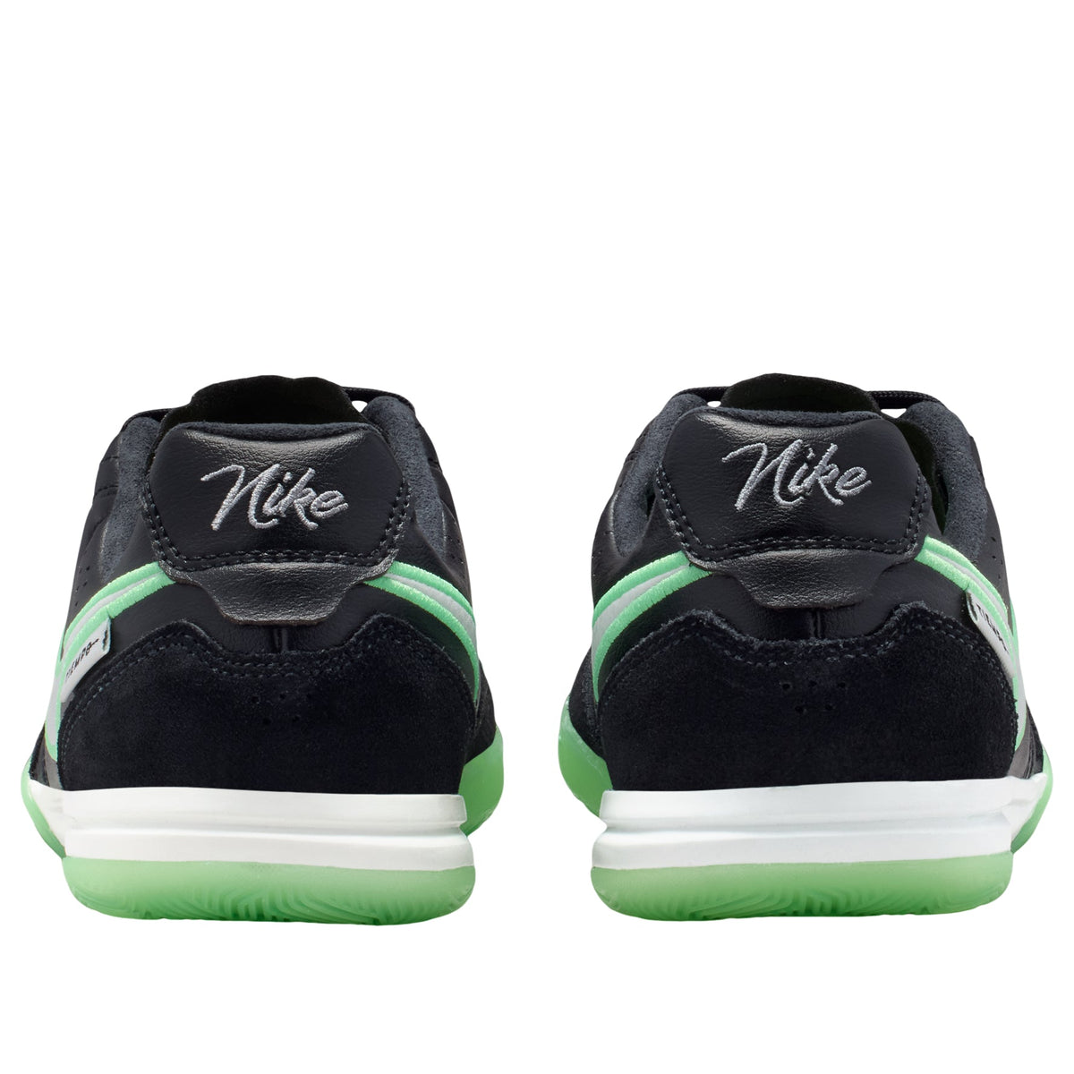 (GS) Nike Jr. Tiempo Streetgato 'Black Illusion Green' IB5039-001