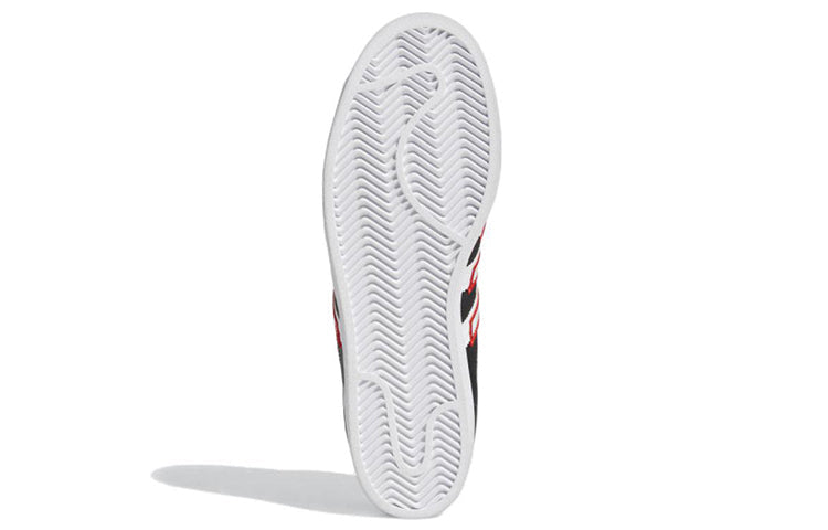 adidas Superstar 'Black White Vivid Red' GY0998