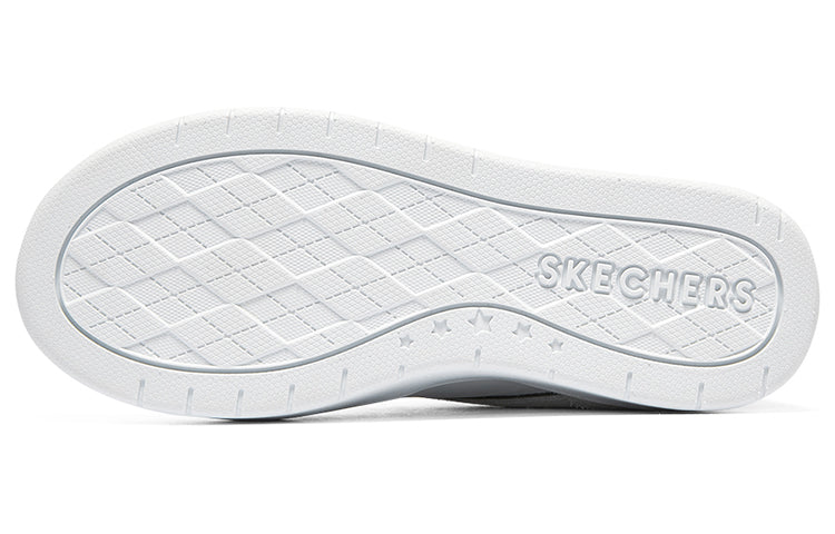(GS) Skechers Court High 'White Black' 310194L-WBK