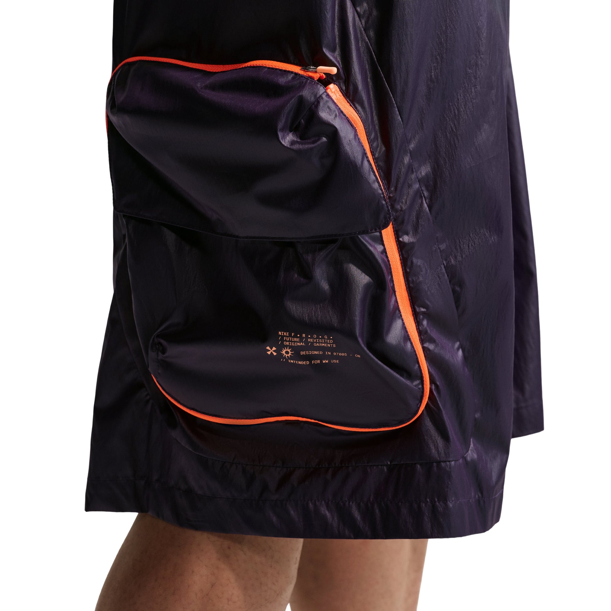 Nike Project F.R.O.G. Woven Pod Cargo Shorts 'Purple Dynasty Tangerine Tint' IF1292-525