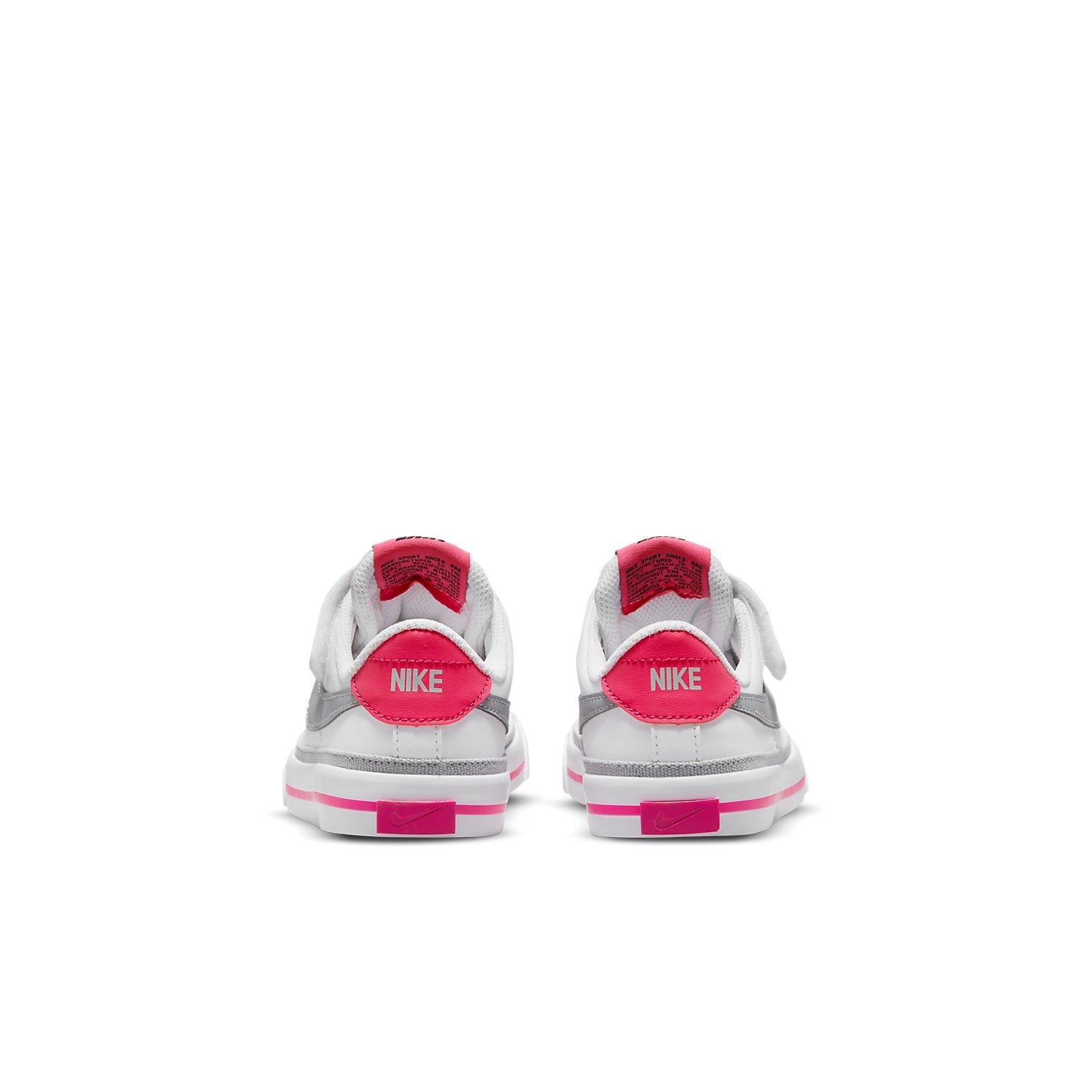 (PS) Nike Court Legacy 'White Pink Prime Light Smoke Grey' DA5381-111