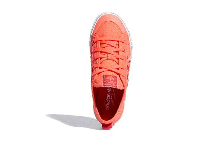 (GS) adidas Nizza J 'Orange White' FW0654
