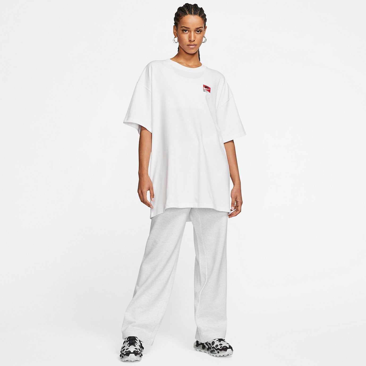 Nike ISPA Logo Tee 'White University Red' CT8420-100