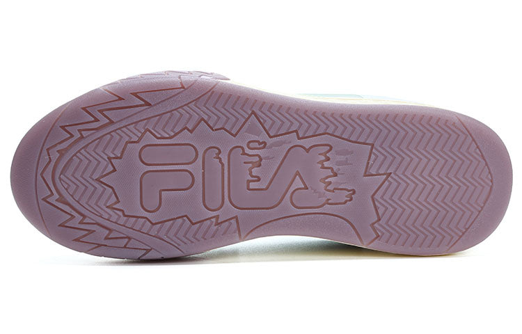 (WMNS) FILA FUSION Lifestyle Basketball Heritage Sneakers 'Blue White Purple' T12W323205FBG