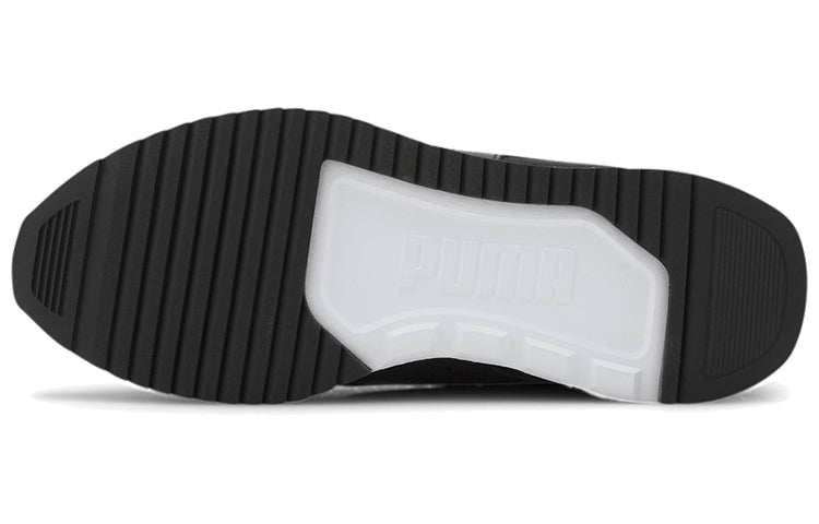 (WMNS) PUMA R78 Metallic Sneakers Black/Pink/White 374739-01