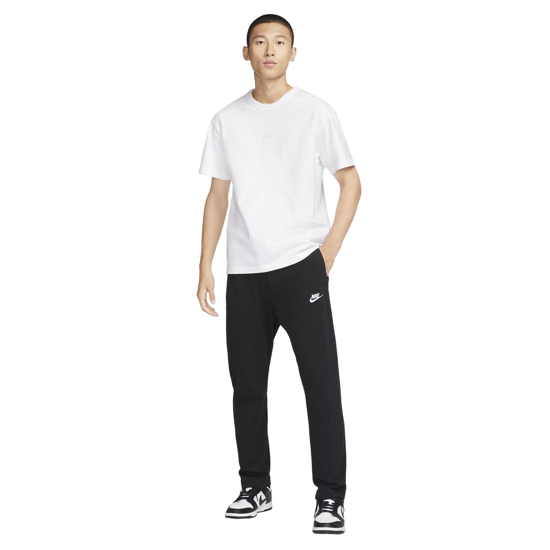Nike AS Men's Nike Sportswear Club Pant OH Jersey JSY Black BV2767-010