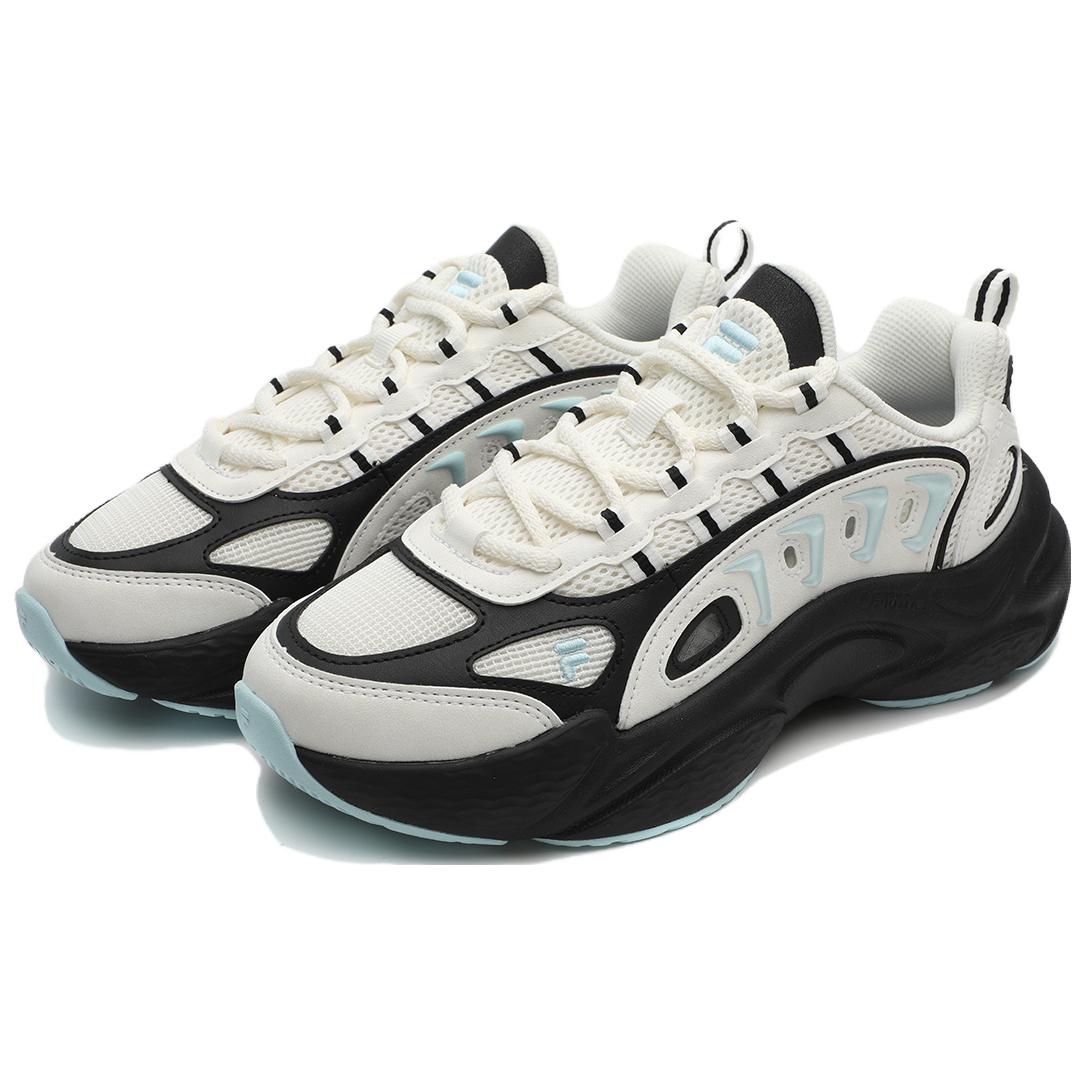 (WMNS) FILA FUSION SKY TRAIL DX Sneakers 'White Black' T12W331601FSB