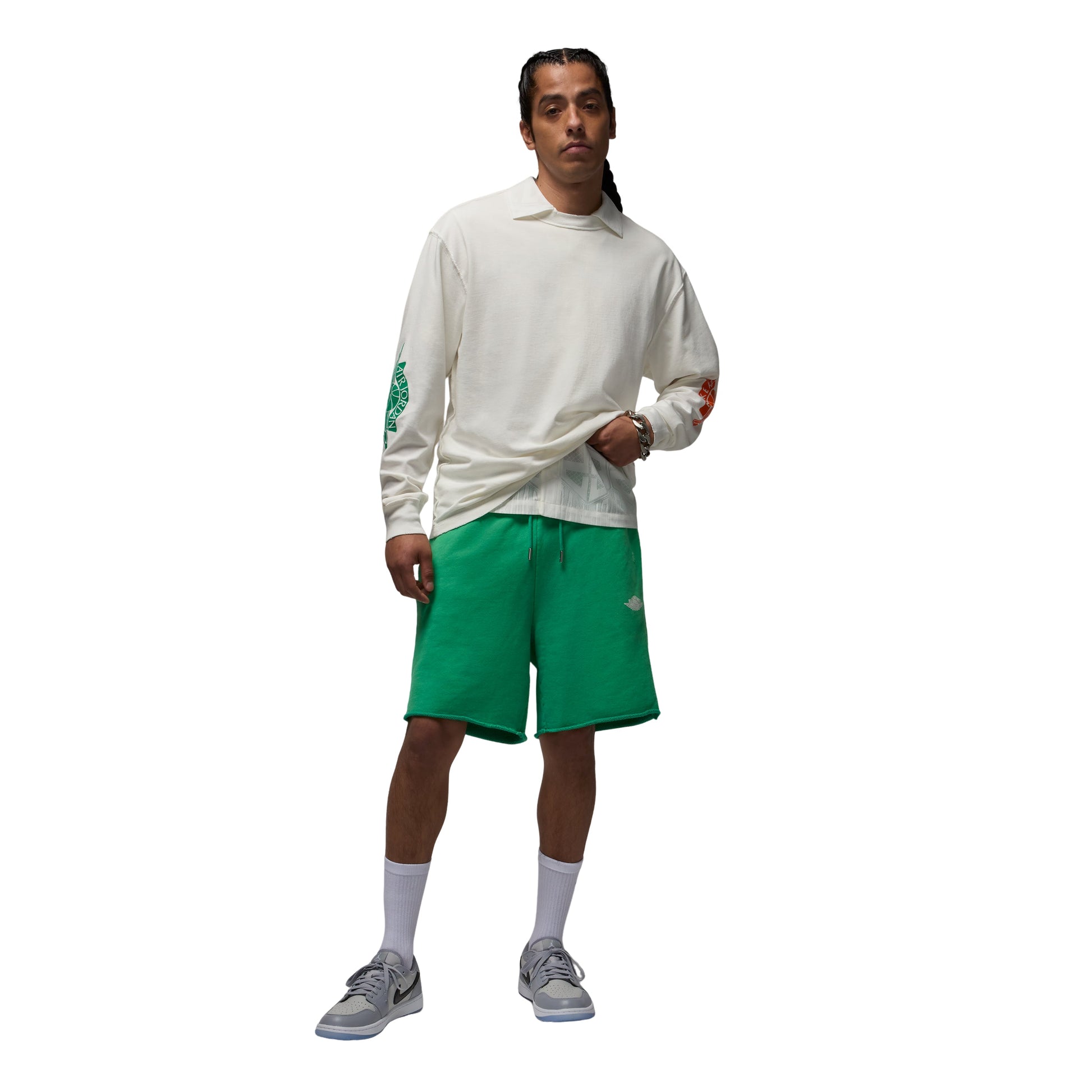 Air Jordan Rare Air French Terry Shorts Standard Fit 'Stadium Green' IF1411-324