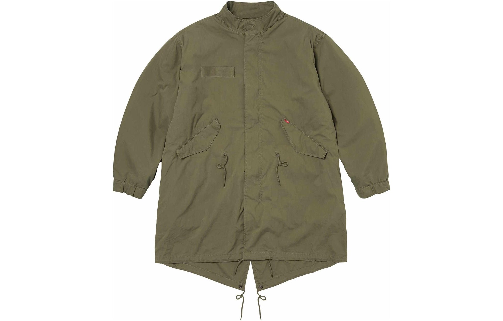 Supreme x Futura Fishtail Parka 'Black White Grey' SUP-SS24-016