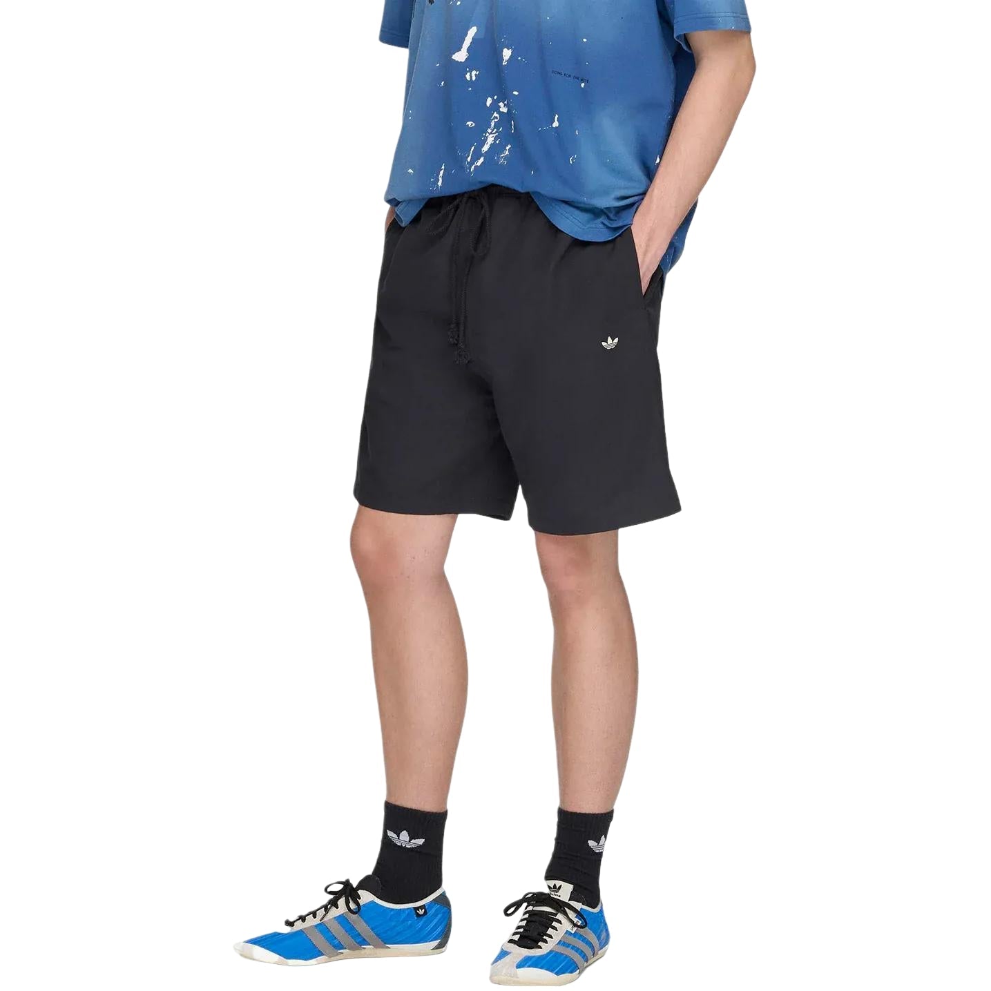 adidas x SFTM 007 Shorts Asia Sizing 'Black' KS1344