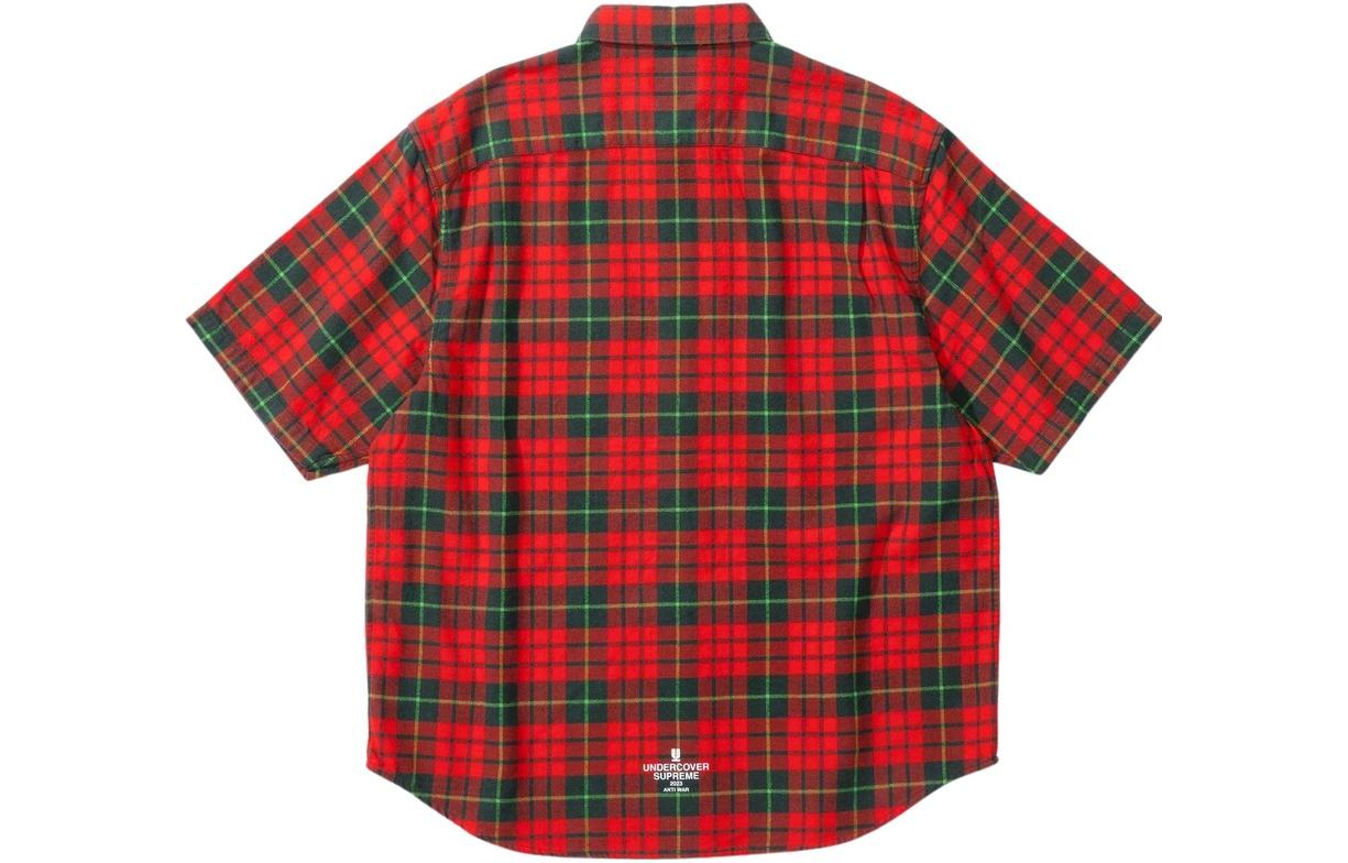 Supreme SS23 Week6 Arabic Logo Flannel Shirt 'Red' SUP-SS23-127