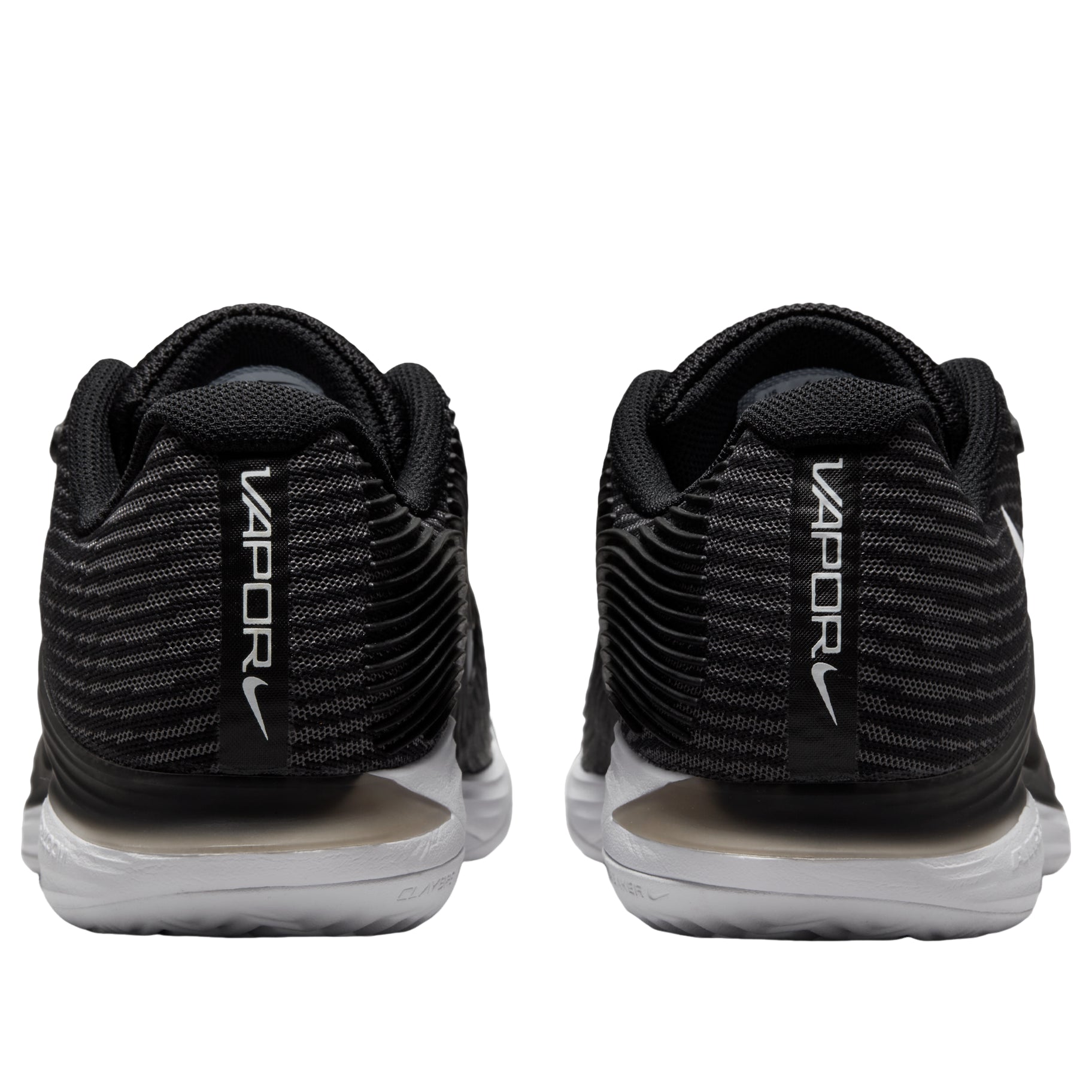 (WMNS) Nike Court Air Zoom Vapor 12 CC 'Black Dark Smoke Grey White' HQ6027-001