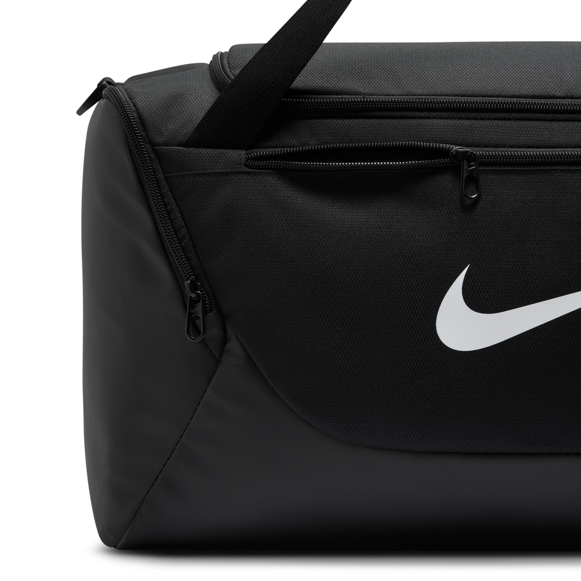 Nike Brasilia 40L Small Duffel Bag 'Black White' IB4394-010