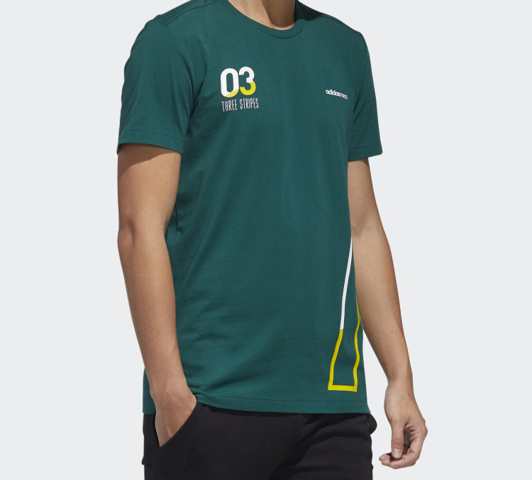 adidas neo Sports Short Sleeve Green GK1522