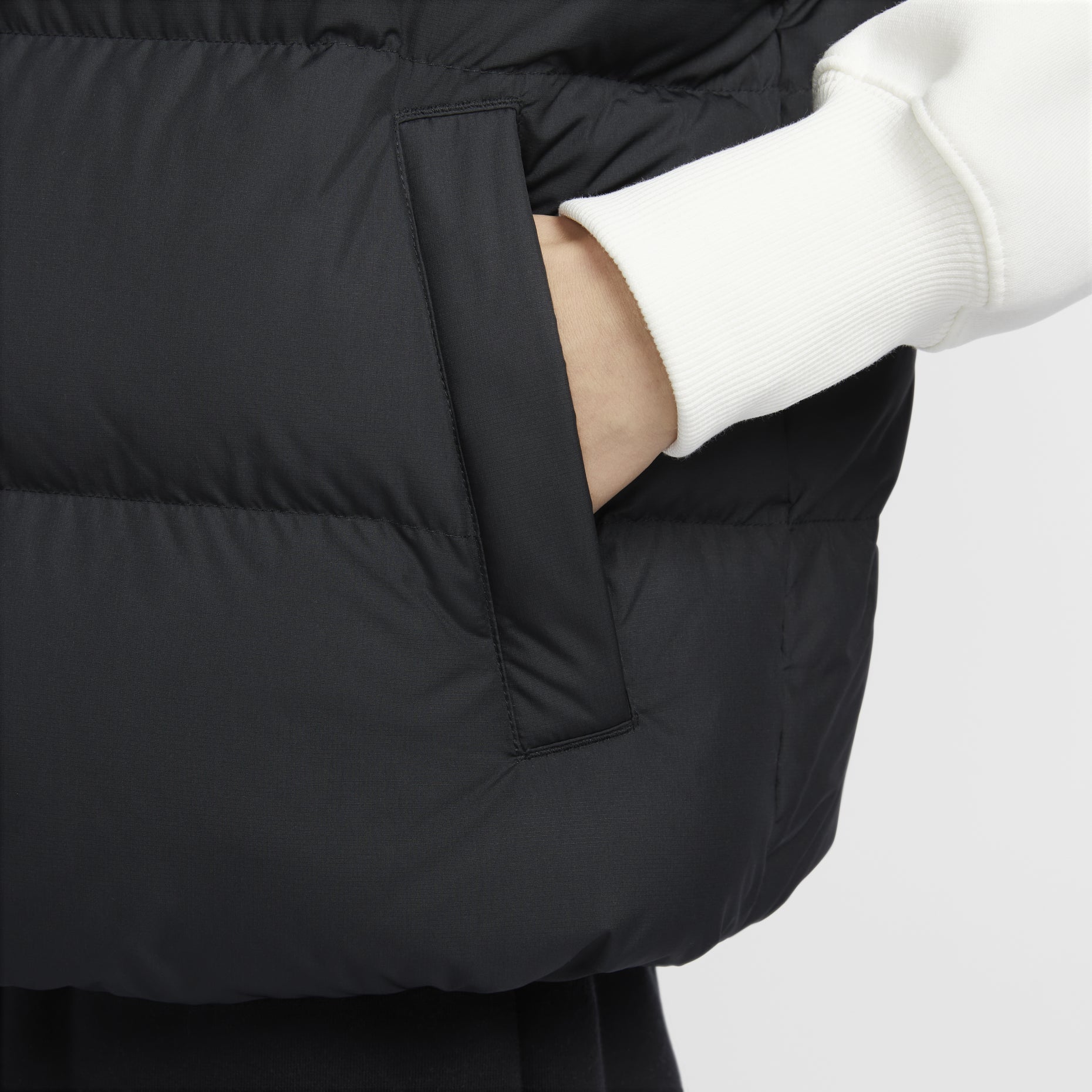 Nike Sportswear Therma-FIT Puffer Vest 'Black' FZ5933-010