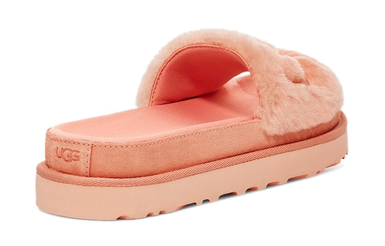 (WMNS) UGG Laton Fur Slide Pink Slippers 1111236-BYPN
