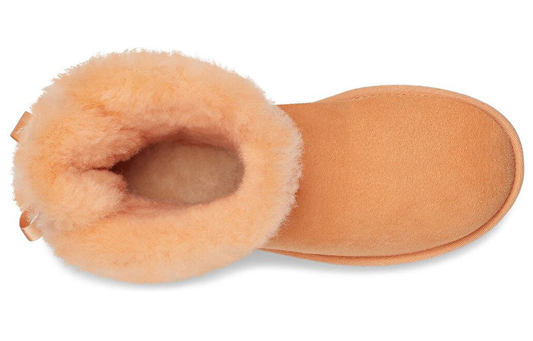 (WMNS) UGG Mini Bailey Bow II 'Orange' 1016501-SSD