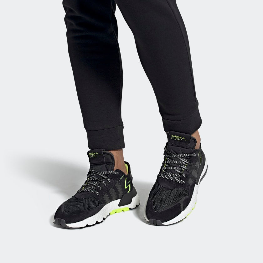 adidas Nite Jogger 'Black Solar Yellow' EG7409