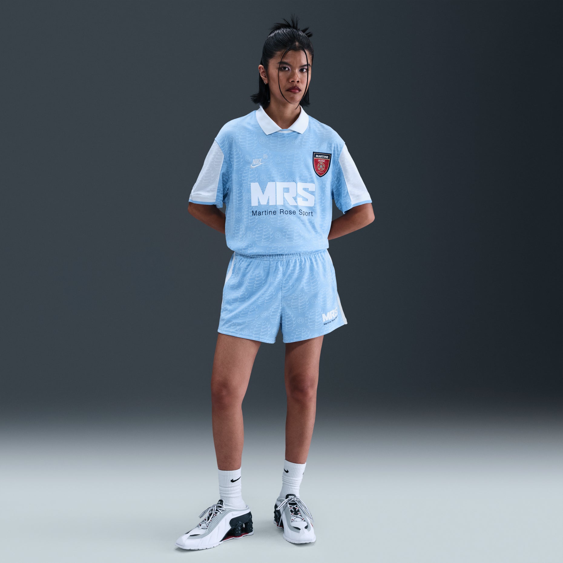 Nike x Martine Rose Football Shirt 'Light Blue' HM9020-422