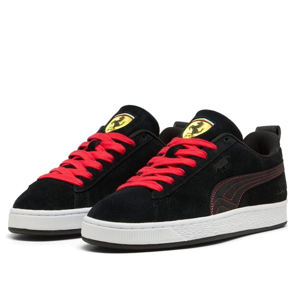 PUMA x Scuderia Ferrari Suede OG 'Black White' 309428-01