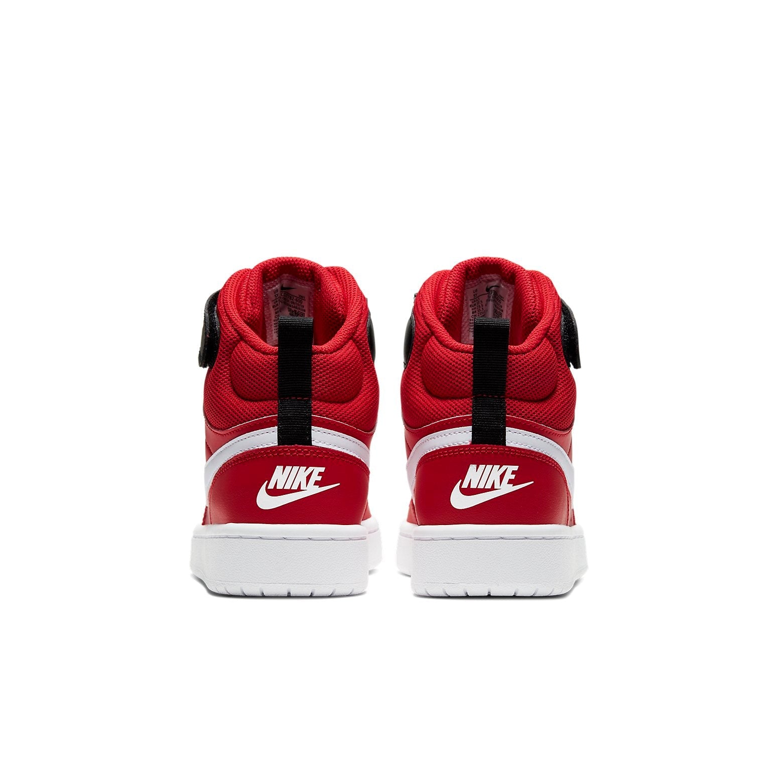 (GS) Nike Court Borough Mid 2 Sneakers Red/White CD7782-600