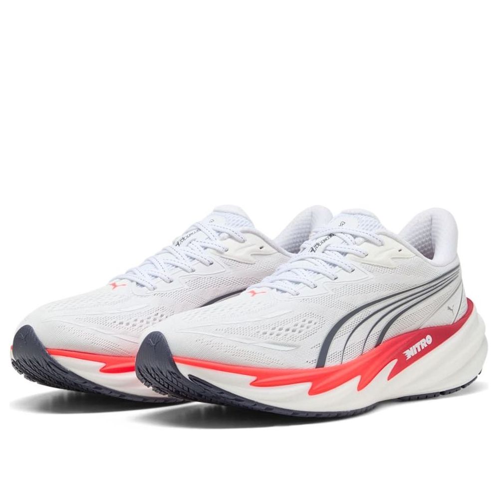 PUMA Velocity Nitro 5 'White Ultra Red' 312944-05