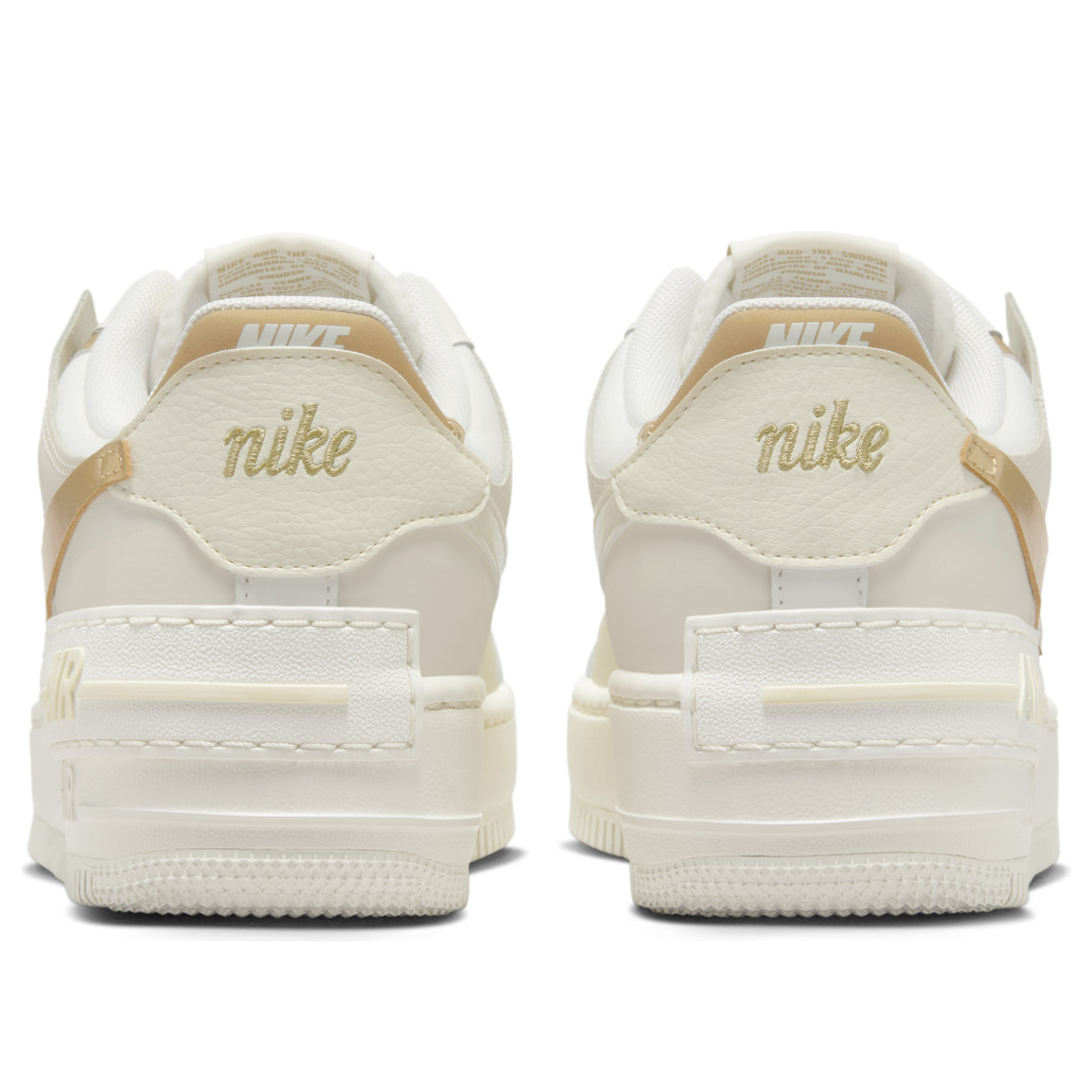 (WMNS) Nike Air Force 1 Shadow 'Sail Metallic Gold' DZ1847-108