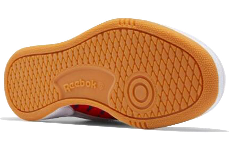 Reebok Club C 85 Lightweight Cozy Low Top Casual Skate Shoes White Red Blue EH0137