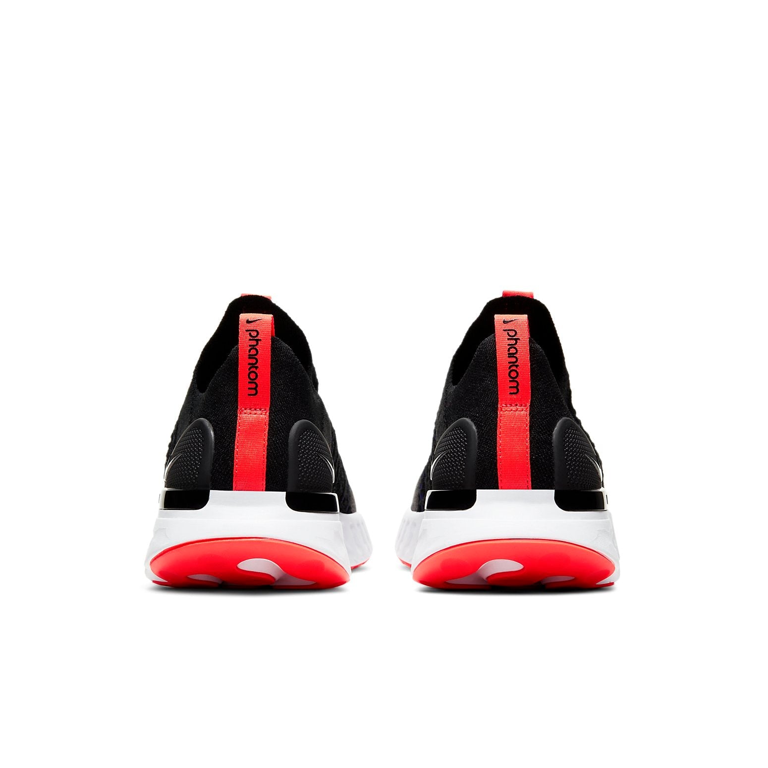 Nike React Phantom Run Flyknit 2 'Black Bright Crimson' DD8352-001