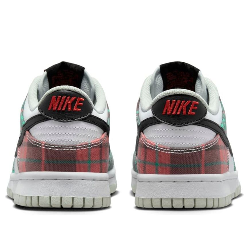 (GS) Nike Dunk Low Plaid 'White Red Green' DV8919-100