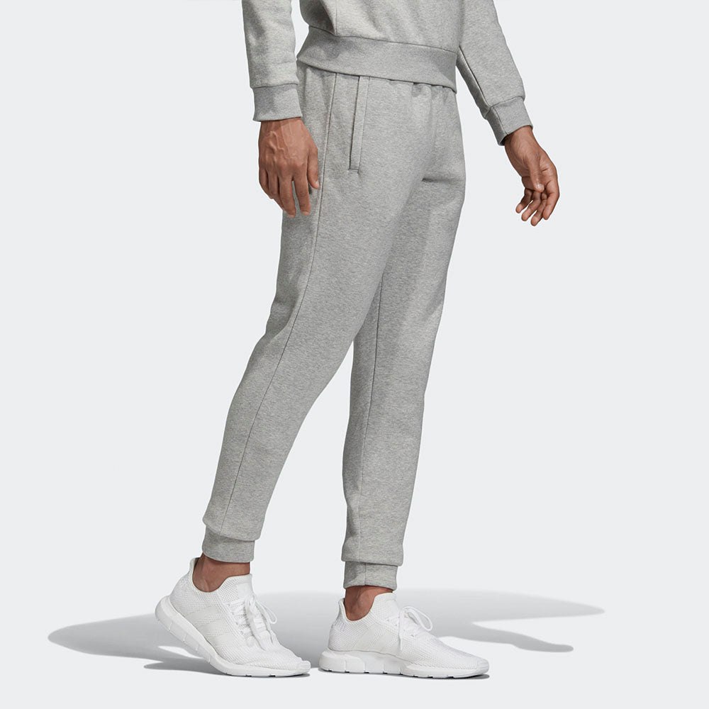 adidas originals Trefoil Pants Solid Color Training Bundle Feet Sports Pants Gray ED8786