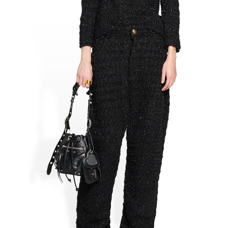 (WMNS) Balenciaga Le Cagole Xs Bucket Bag 'Black' 7024311VG9Y1000
