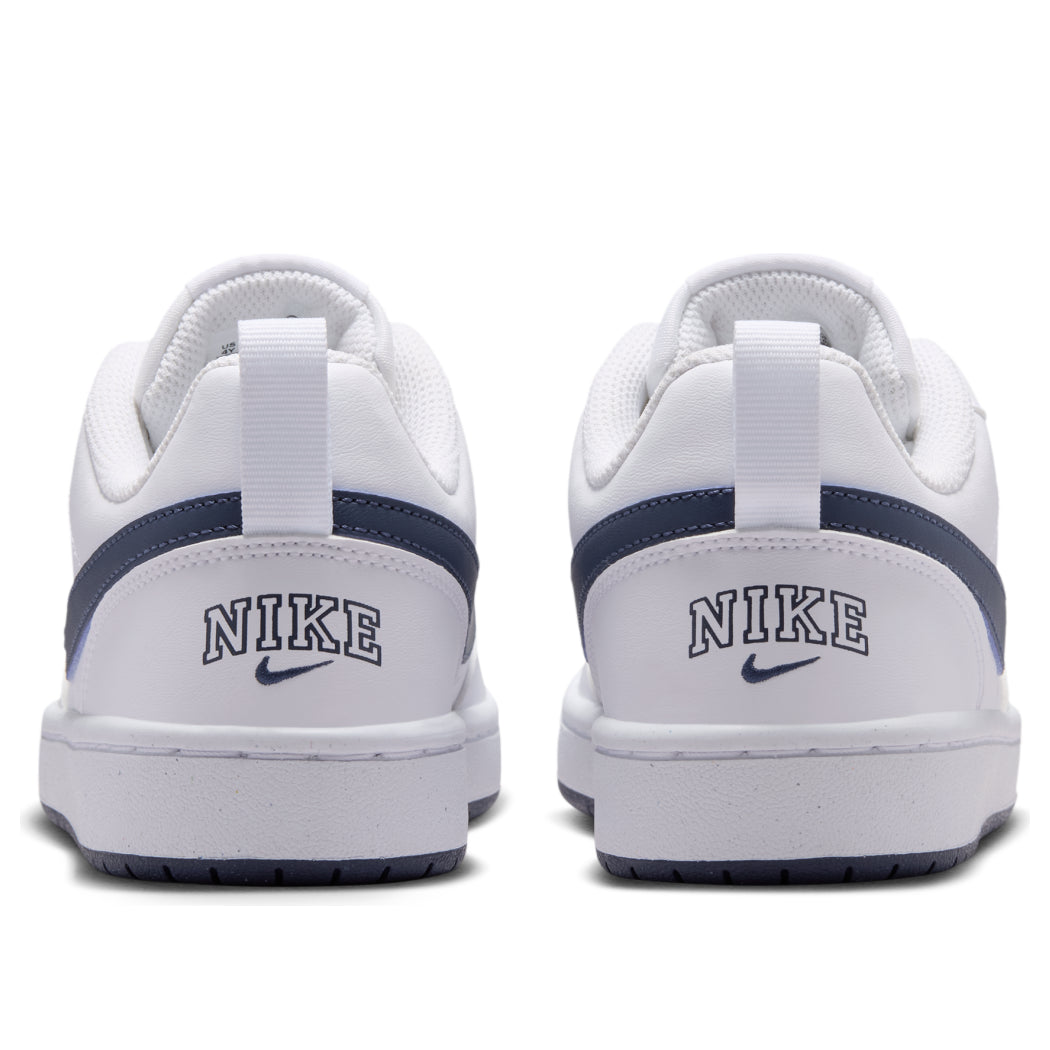(GS) Nike Court Borough Low 'White Midnight Navy' IV5964-100