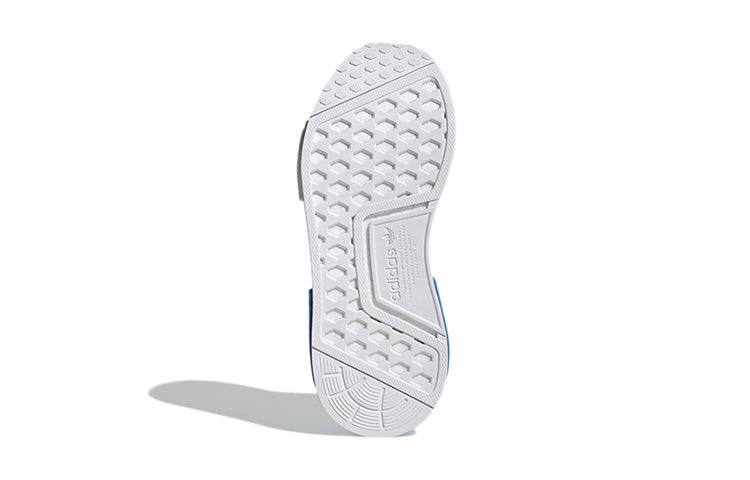 (GS) adidas NMD_R1 J 'White Real Blue' EE6677