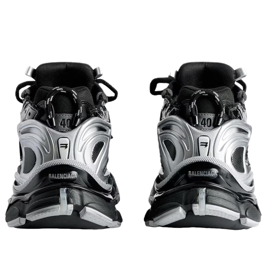 Balenciaga Runner Sneaker 'Black Silver' 772774W3RMU1100