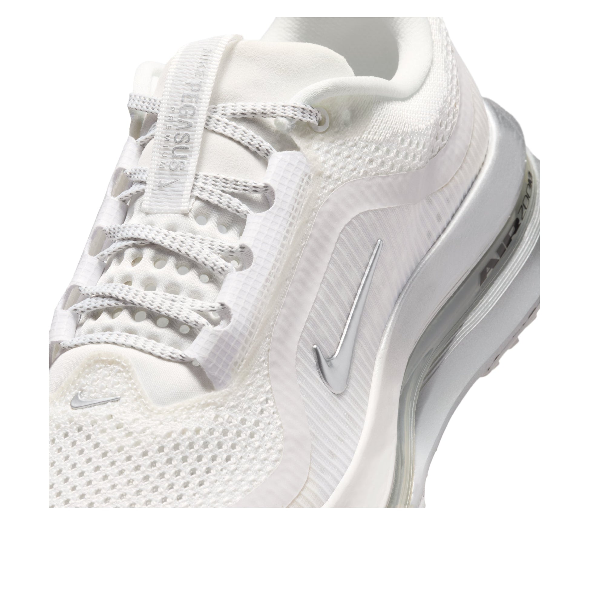 (WMNS) Nike Air Zoom Pegasus Premium 'Summit White Metallic Silver' IR0836-100