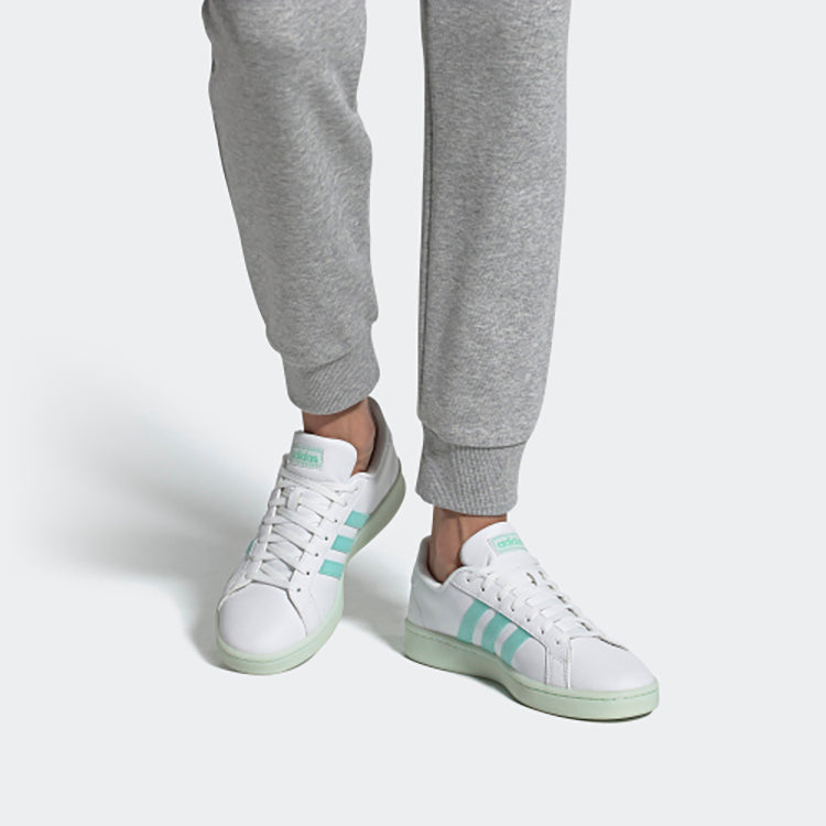 (WMNS) adidas Grand Court 'White Bahia Mint' FW5901