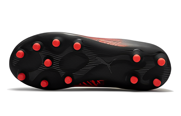 (GS) PUMA Tacto FG/AG Soccer Cleats JR 'Black Sunblaze' 106310-08