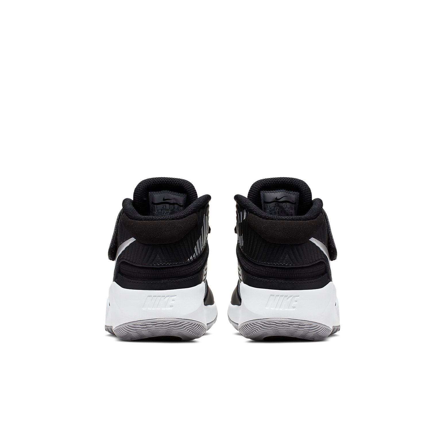 (GS) Nike Team Hustle D 9 FlyEase 'Black Grey White' BV2952-001